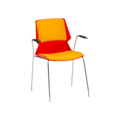 Hestur Krom Boru Ayaklı Sandalye - Bekleme Koltukları