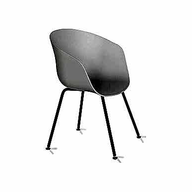 Massive  Beyaz Plastik 4lü Boyalı Pingo Ayak Bekleme Koltuğu - Bekleme Koltukları