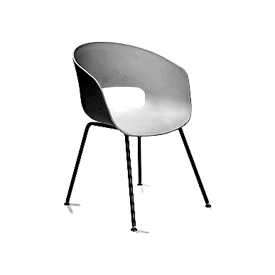 Tereos Plus 4lü Boyalı Boru Pingolu Ayak Bekleme Koltuğu - Bekleme Koltukları