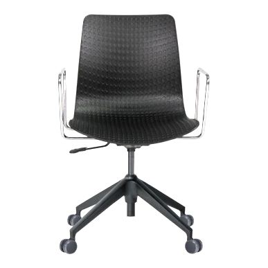 Chais Siyah Plastik Ofis Koltuğu - Çalışma Koltukları