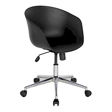 Massive Siyah Plastik Gövde Çalışma Koltuğu - Çalışma Koltukları