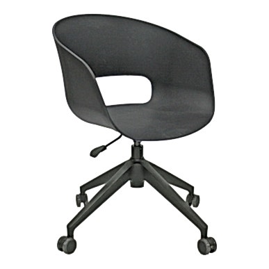 Tereos Plus Siyah Gövde 4lü Plastik Ayak Çalışma Koltuğu - Çalışma Koltukları