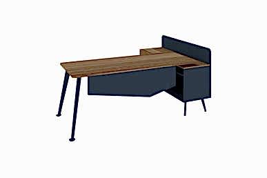 Nila Yönetici Masası 180cm - Çalışma Masaları