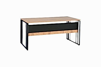 Reggy Metal Tasarım Ayaklı Personel Masası 140cm - Çalışma Masaları