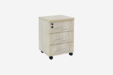 Toste Merkezi Kilitli Çubuk Raylı Tekerlekli Keson - Çekmeceler