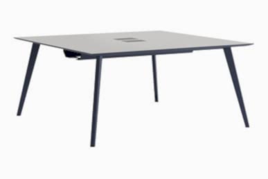 Ploiwork Metal Ayaklı Ikili Workstation 120cm - Çoklu Çalışma Masaları