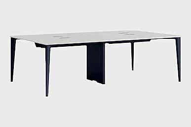 Powerwork Metal Dört Ayaklı Dörtlü Workstation 240cm - Çoklu Çalışma Masaları