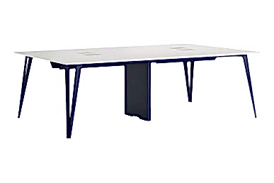 Sablework Metal Ayaklı Dörtlü Çalışma Grubu 240cm - Çoklu Çalışma Masaları