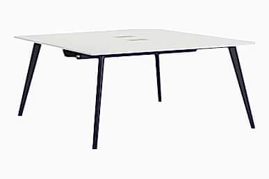 Vegawork Metal Dört Ayaklı Ikili Workstation 120cm - Çoklu Çalışma Masaları