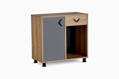 Riddle Ahşap Müdür Etajeri - Etajerler