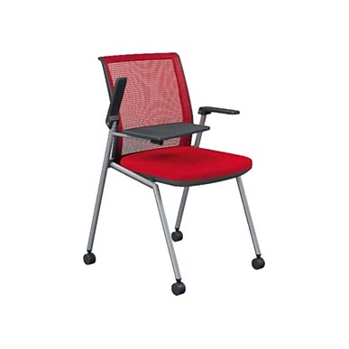 Drape Boyalı Katlanabilir Boru Ayak Yazı Tablalı Toplantı Koltuğu - Konferans Koltukları