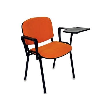 Form Boyalı Sandalye Çift Kollu Yazı Tablalı - Konferans Koltukları