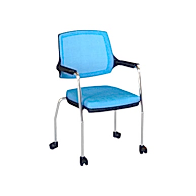 Halrey Krom Boru Ayak Fileli Konferans Koltuğu - Konferans Koltukları