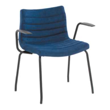 Mosa Kumaş Döşemeli Dekoratif  Konferans Sandalyesi - Konferans Koltukları