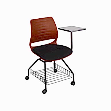 Neck Yazı Tablalı Kiremit Gövde Konferans Koltuğu - Konferans Koltukları