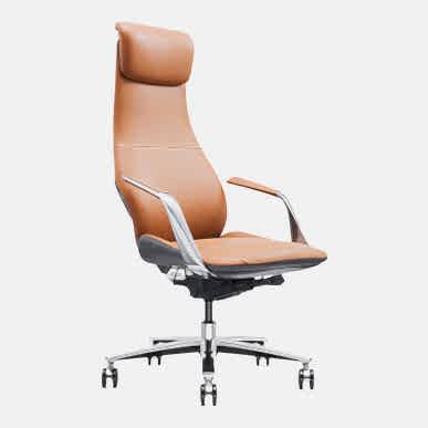 Glint Krom Ayaklı Yönetici Koltuğu - Makam Koltukları