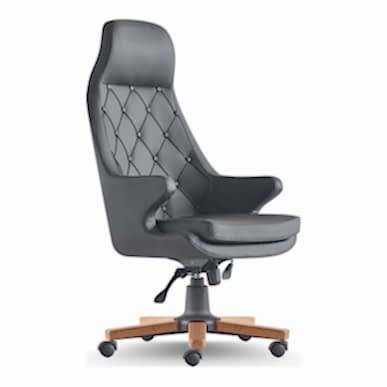 Louis Başlıklı Ahşap Ayaklı Makam Koltuğu - Makam Koltukları