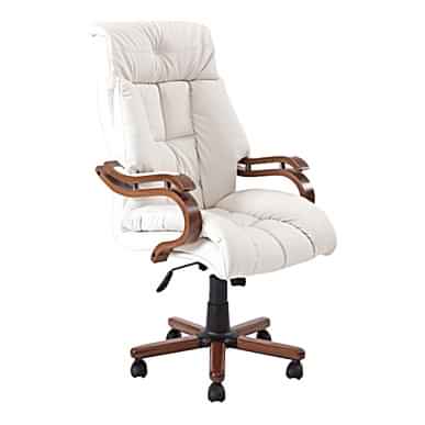 Merla Ahşap Yıldız Ayaklı Yönetici Koltuğu - Makam Koltukları