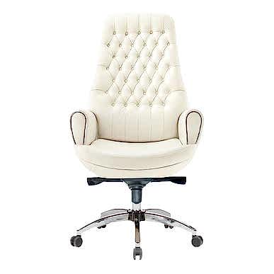 Quenn Krom Yıldız Ayaklı Yönetici Koltuğu - Makam Koltukları