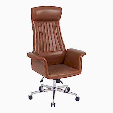 Unico Deri Döşemeli Tasarım Makam Koltuğu - Makam Koltukları