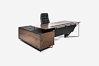 Ployer Etajerli Yönetici Masası - Makam Masaları