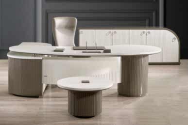 Argent Beyaz Etajerli Makam Takımı - Makam Takımları