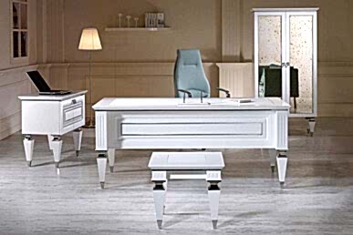 Grade Beyaz Krom Makam Takımı 180cm - Makam Takımları