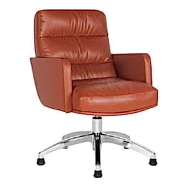 Gerendal Krom Yıldız Ayaklı Misafir Koltuğu - Misafir Koltukları