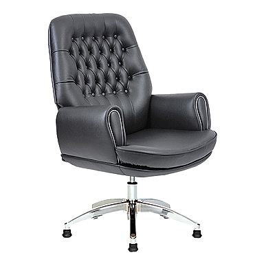 Quenn Krom Yıldız Ayaklı Misafir Koltuğu - Misafir Koltukları