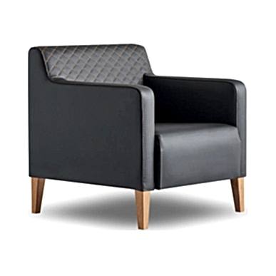 Apical Ahşap Ayaklı Tekli Kanepe - Ofis Kanepeleri