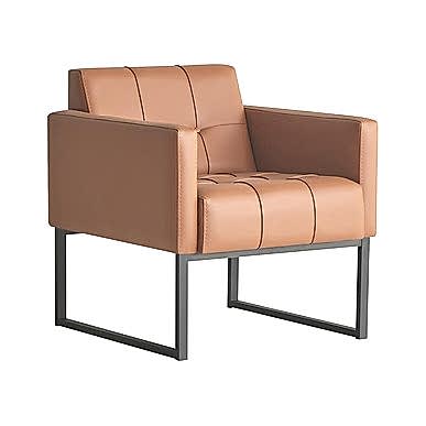 Cortege Siyah Metal Ayaklı Tekli Kanepe - Ofis Kanepeleri