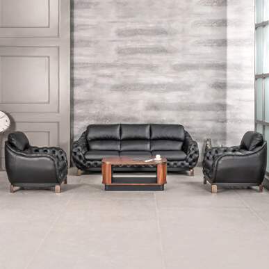 Linex Kapitoneli Kanepe Takımı - Ofis Kanepeleri