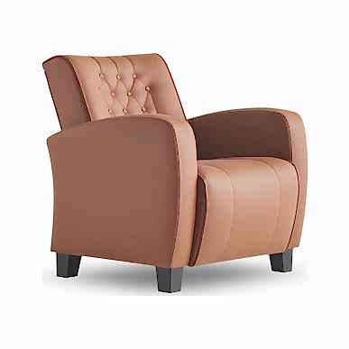 Napster Deri Döşemeli Tekli Kanepe - Ofis Kanepeleri