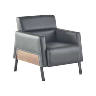 Sepal Ahşap Detaylı Tekli Kanepe - Ofis Kanepeleri