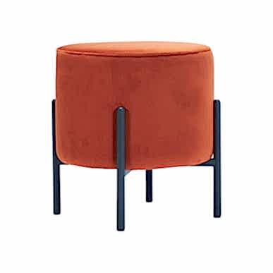 Breton Yuvarlak Boru Ayaklı Puf - Puflar