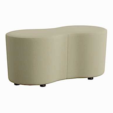 Morpa Modern Tasarım Puf 100cm - Puflar