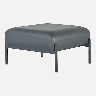 Premon Deri Döşemeli Modern Puf - Puflar