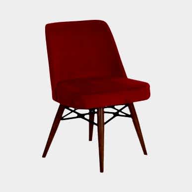 Bor Ahşap Ayak Misafir Sandalyesi - Sandalyeler