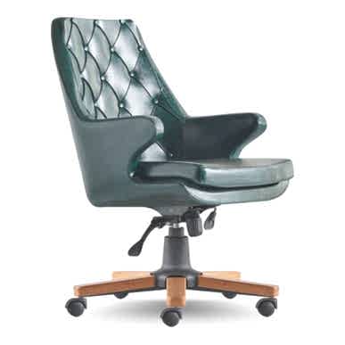 Louis Ahşap Ayaklı Şef Koltuğu - Şef Koltukları