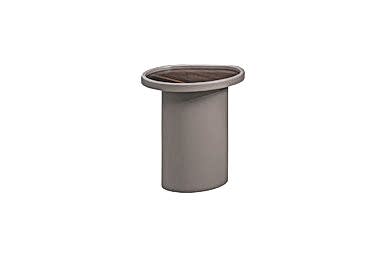 Noona Ahşap Kaplamalı Modern Makam Yan Sehpa - Sehpalar