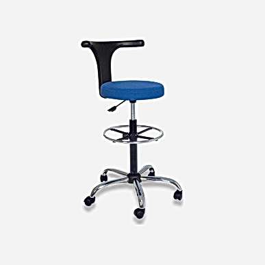 Bacconi Bel Destekli Krom Tabure - Tabureler