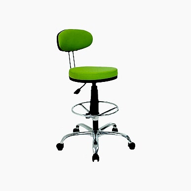 Bonofis Plastik Sırtlıklı Krom Ayaklı Tabure - Tabureler