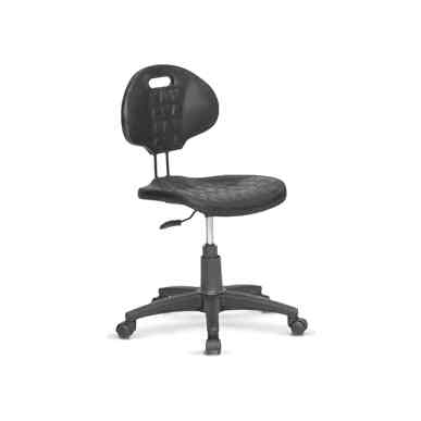 Bonofis Poliüretan Sırtlıklı Plastik Ayak Tabure - Tabureler