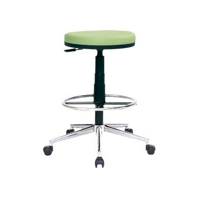 Naturis Çember Krom Ayaklı Tabure - Tabureler