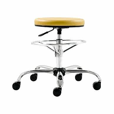 Pulp Arkalıksız Krom Ayak Çemberli Tabure - Tabureler