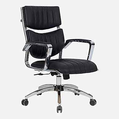 Alve Alüminyum Kol Krom Yıldız Ayaklı Toplantı Koltuğu - Toplantı Koltukları