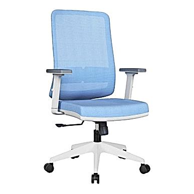 Grate Beyaz Gövdeli Ayarlı Kol Toplantı Koltuğu - Toplantı Koltukları