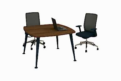 Afrodit Kare Toplantı Masası - Toplantı Masaları