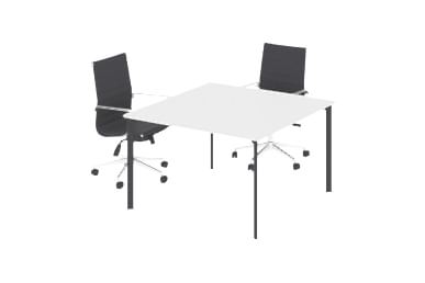 Eflorant Kare Tablalı 120cm Toplantı Masası - Toplantı Masaları