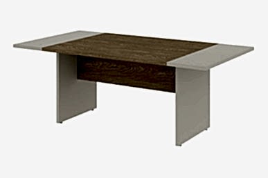 Efow Dikdörtgen Üç Tablalı Toplantı Masası 210cm - Toplantı Masaları